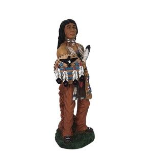 Old West Visions Limited Edition 10” Native American Indian Figurine Sculpture